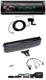 Автомагнитола для Ford Mondeo/Focus Pioneer Bluetooth DAB USB чёрный глянец