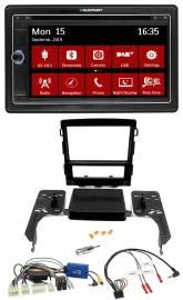 Blaupunkt Bluetooth DAB 2DIN USB DVD Lenkrad Autoradio für Subaru Impreza ab 201