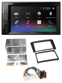 Pioneer Bluetooth MP3 USB 2DIN DAB DVD Autoradio für Toyota Avensis 2003-2009