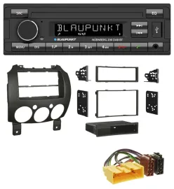 Blaupunkt USB DAB MP3 Bluetooth Autoradio für Mazda 2 (ab 2007)