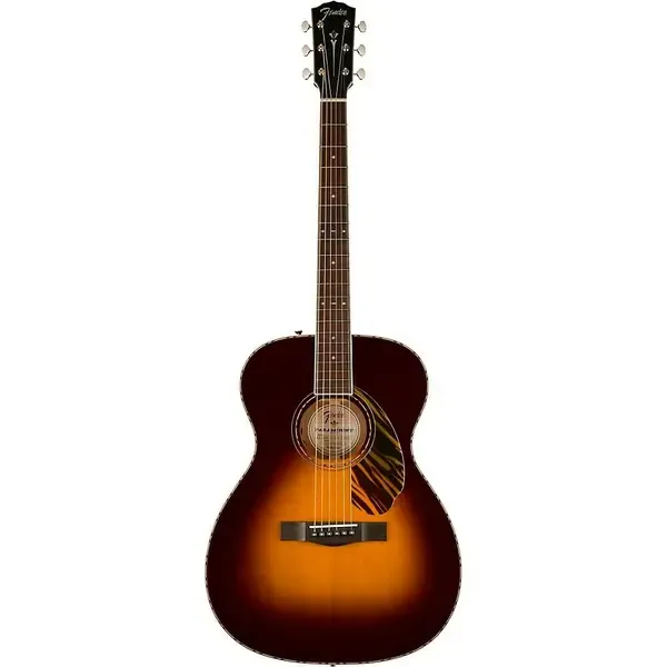 Электроакустическая гитара Fender Paramount PO-220E Orchestra 3-Color Sunburst