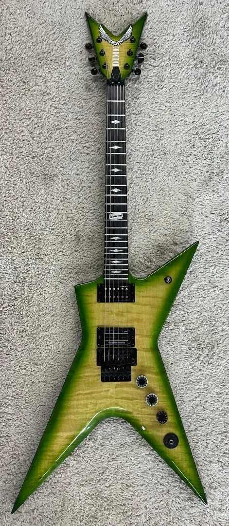 Электрогитара Dean Guitars STHFDS Stealth Floyd FM Dime Slime w/case Korea 2014