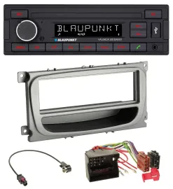 Автомагнитола для Ford Focus/Galaxy/C-Max (с 2007) Blaupunkt DAB, Bluetooth, USB, MP3