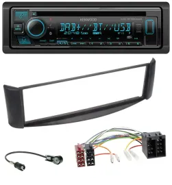 Автомагнитола для Smart ForTwo (1998–2007) Kenwood Bluetooth, DAB, CD/MP3, USB