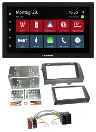 Blaupunkt MP3 Bluetooth DAB 2DIN USB Autoradio für Fiat Croma (ab 2005)