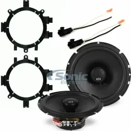 NVX NSP65 6.5" N-Series Coaxial Car Speaker Solution for 1999-02 Chevy/GMC Truck