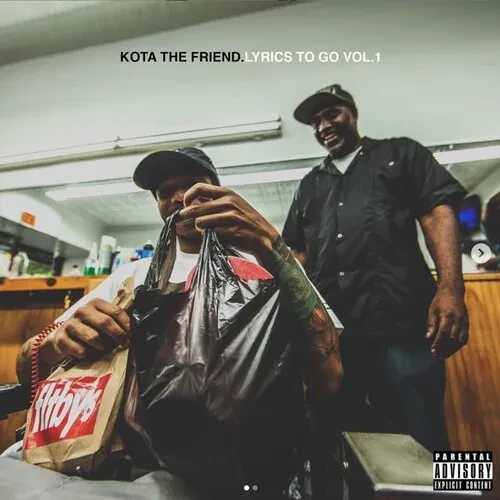Виниловая пластинка Kota the Friend - Lyrics to Go Vol. 1 [New Vinyl LP] 10"