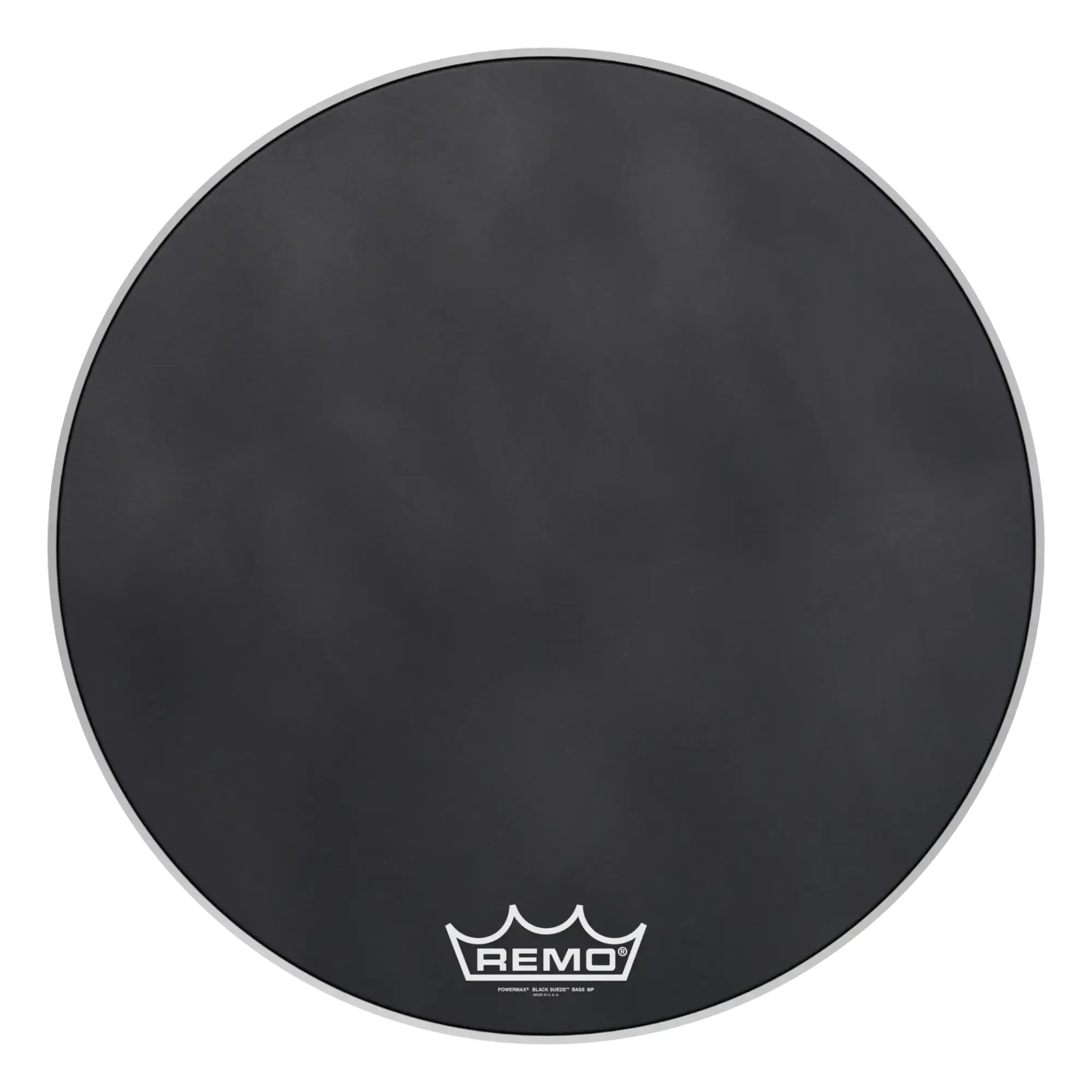 Пластик для барабана Remo 28" Powermax Black Suede Crimplock