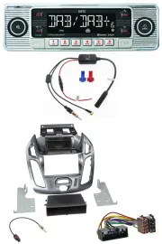 Dietz DAB USB MP3 Bluetooth Autoradio für Ford Connect Transit 12-18 ohne Displa