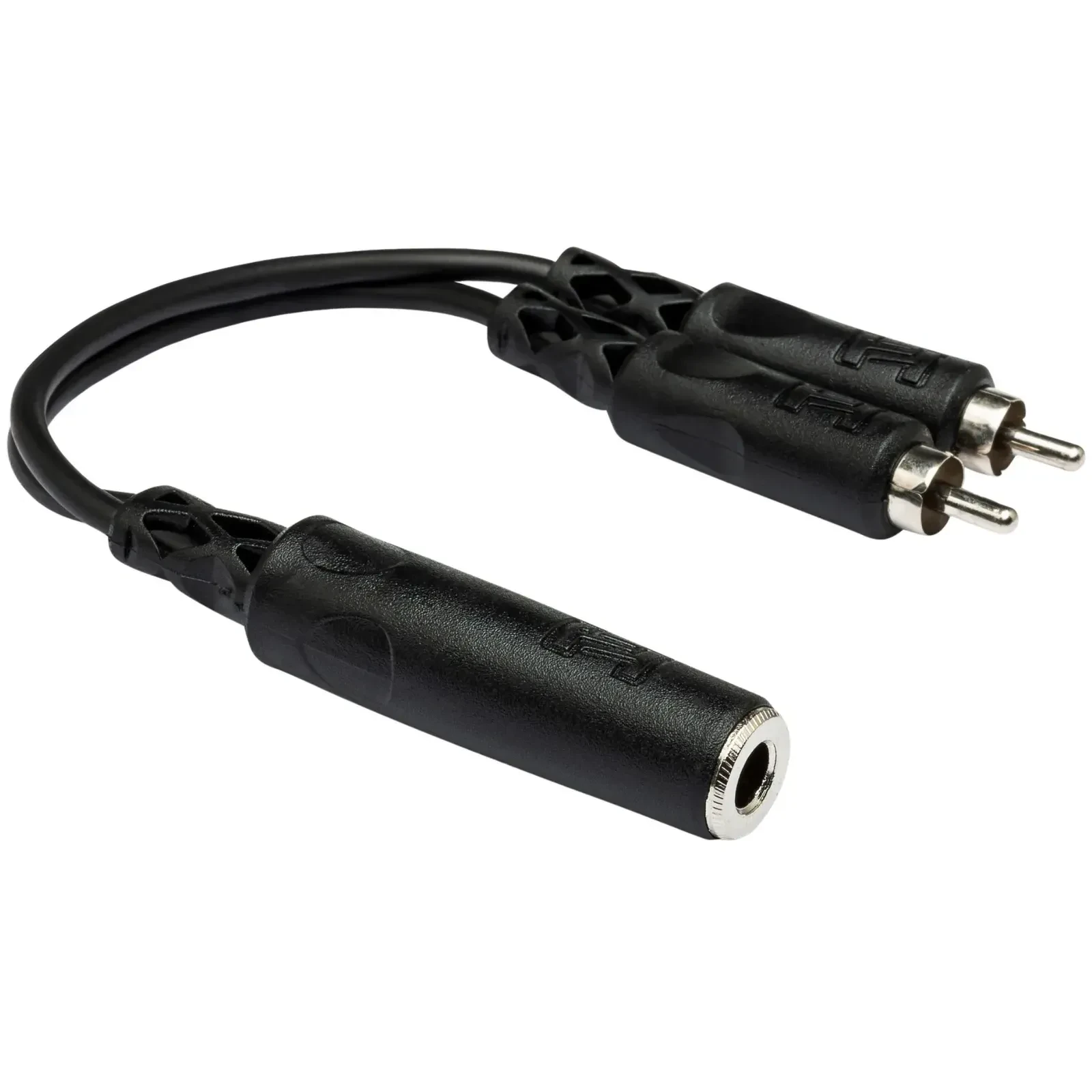 Коммутационный кабель Hosa Technology YPR-131 1/4" TS (гнездо) — 2 x RCA (вилка)