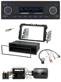 Blaupunkt DAB USB Bluetooth Lenkrad Autoradio für Opel Vivaro Combi Kasten 2011-