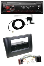 Pioneer 1DIN USB DAB MP3 AUX Autoradio für Fiat Stilo 192 01-08 Ablagefach