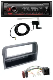Автомагнитола Pioneer DAB, USB, MP3, Bluetooth для Fiat Croma (с 2005)