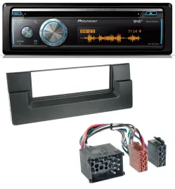 Pioneer MP3 DAB USB CD Bluetooth Autoradio für BMW 5er (E39) X5 (E53) Rundpin