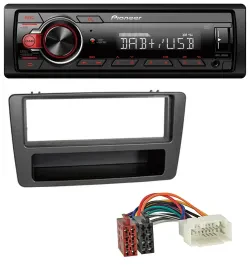 Pioneer MP3 1DIN DAB USB AUX Autoradio für Honda Civic 01-03 man. Klima anthrazi