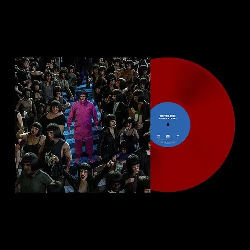 Виниловая пластинка Oliver Tree – Alone In A Crowd (Релиз 2023), красный прозрачный винил