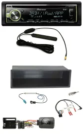 Автомагнитола Pioneer MP3 USB CD DAB для VW Polo/Passat с поддержкой управления на руле с монтажным карманом