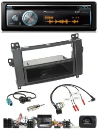 Автомагнитола Pioneer DAB, USB, CD, Bluetooth для Mercedes A-Class W169/B-Class