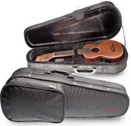 Superb Tenor Ukulele Nylon & Foam Zippered Hard Case w/pockets Stagg # HGB2UK-T