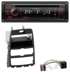 Kenwood MP3 CD USB Bluetooth DAB Autoradio für Hyundai Genesis BK 10-12 Klimaaut