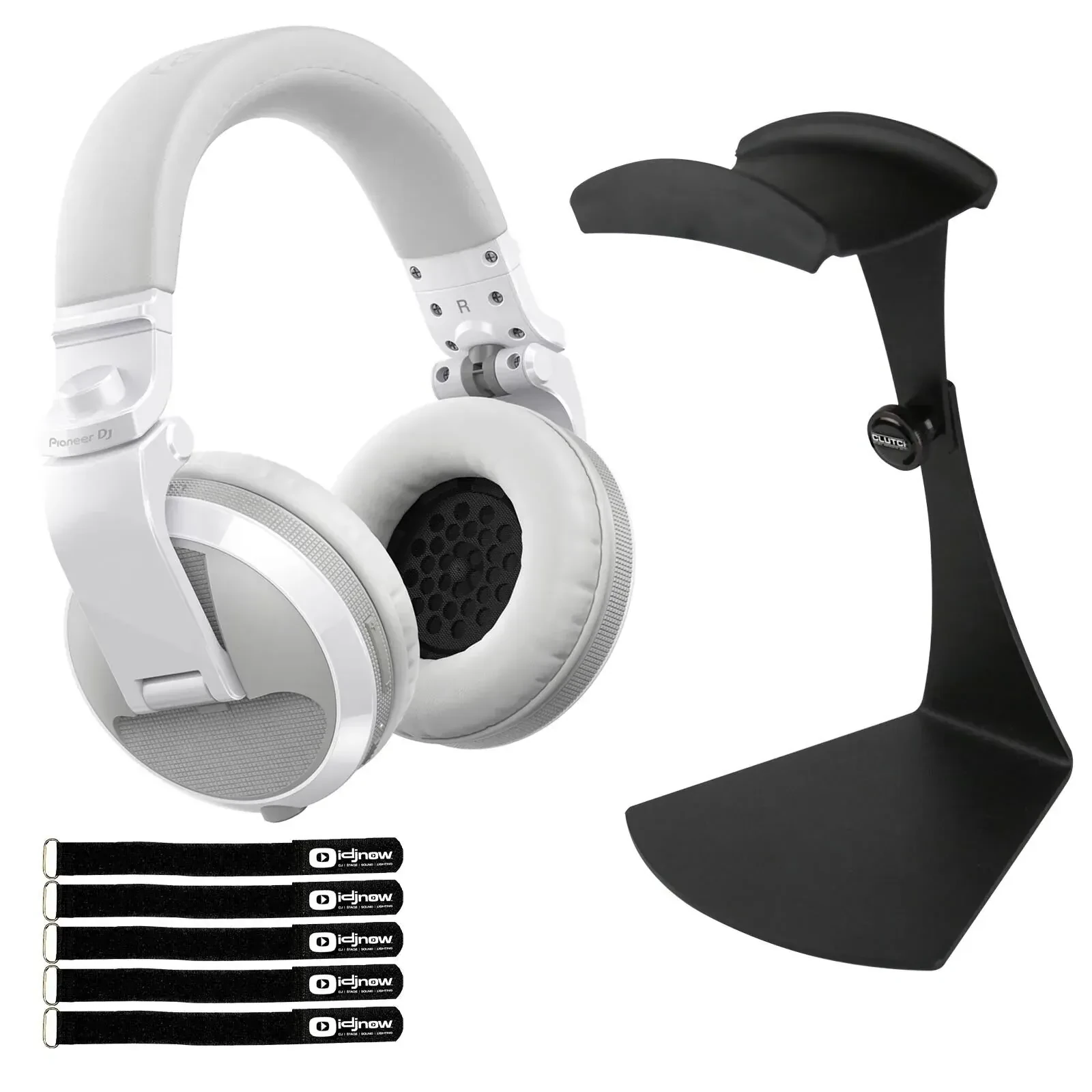 Наушники беспроводные Pioneer HDJ-X5BT White с аксессуарами