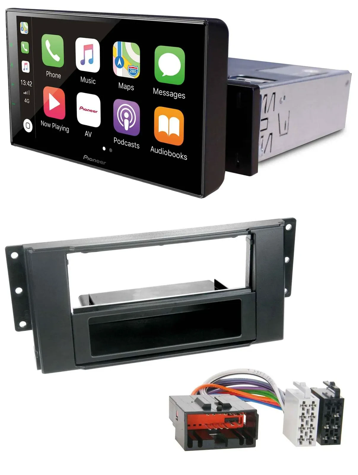 Pioneer Bluetooth MP3 DAB USB Autoradio für Land Rover Freelander 2007-2010