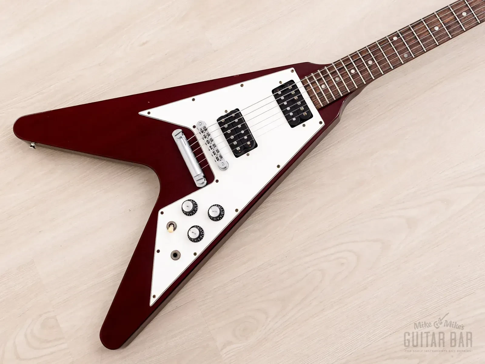 1994 Gibson Flying V '67 Vintage Reissue Electric Guitar Heritage Cherry w/ Case