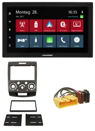 Blaupunkt MP3 Bluetooth DAB 2DIN USB Autoradio für Ford Ranger Mazda BT50 ab 06