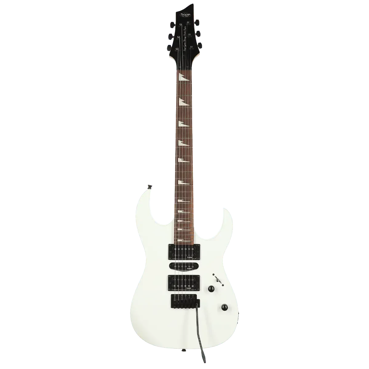 Электрогитара SQOE SEIB370 Superstrat HSH White