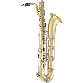 Саксофон Selmer 300 Series Baritone Saxophone Lacquer Nickel Plated Keys