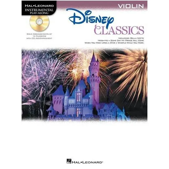 Ноты MusicSales Disney Classics. Violin