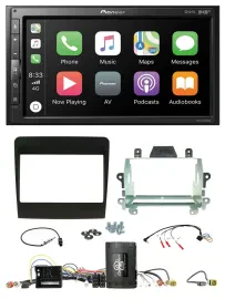 Pioneer USB Lenkrad DAB 2DIN Bluetooth Autoradio für Porsche 911 991 2011-2017 I