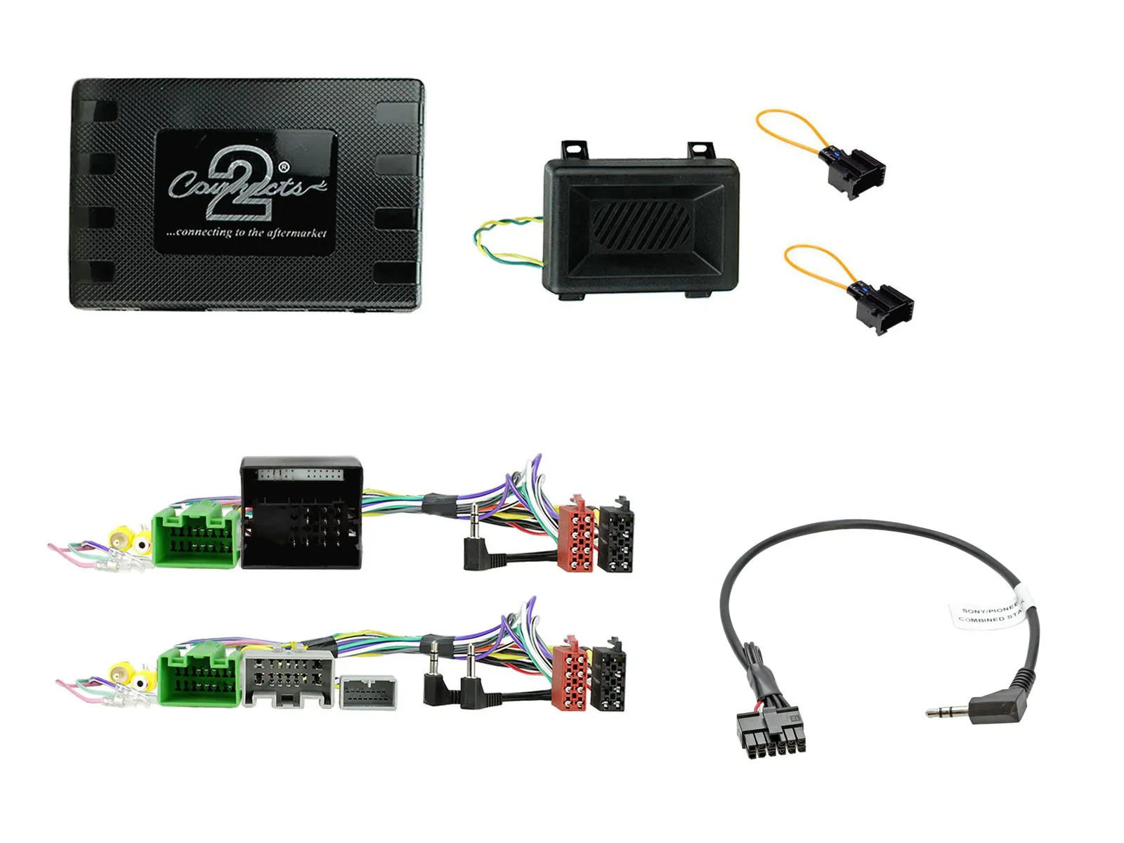 CAN-Bus- / Display- / Lenkradadapter für Volvo XC60 auf Sony