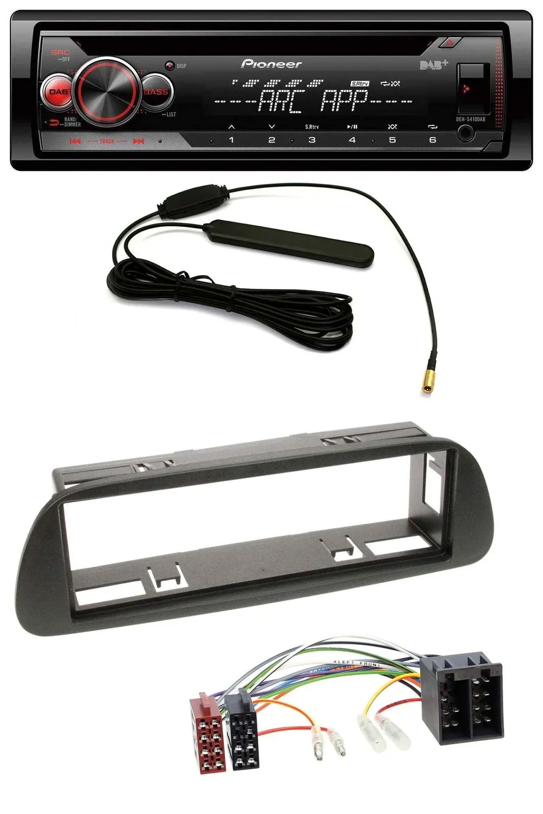 Pioneer CD USB AUX DAB MP3 Autoradio für Mercedes Sprinter W314 ab 2001