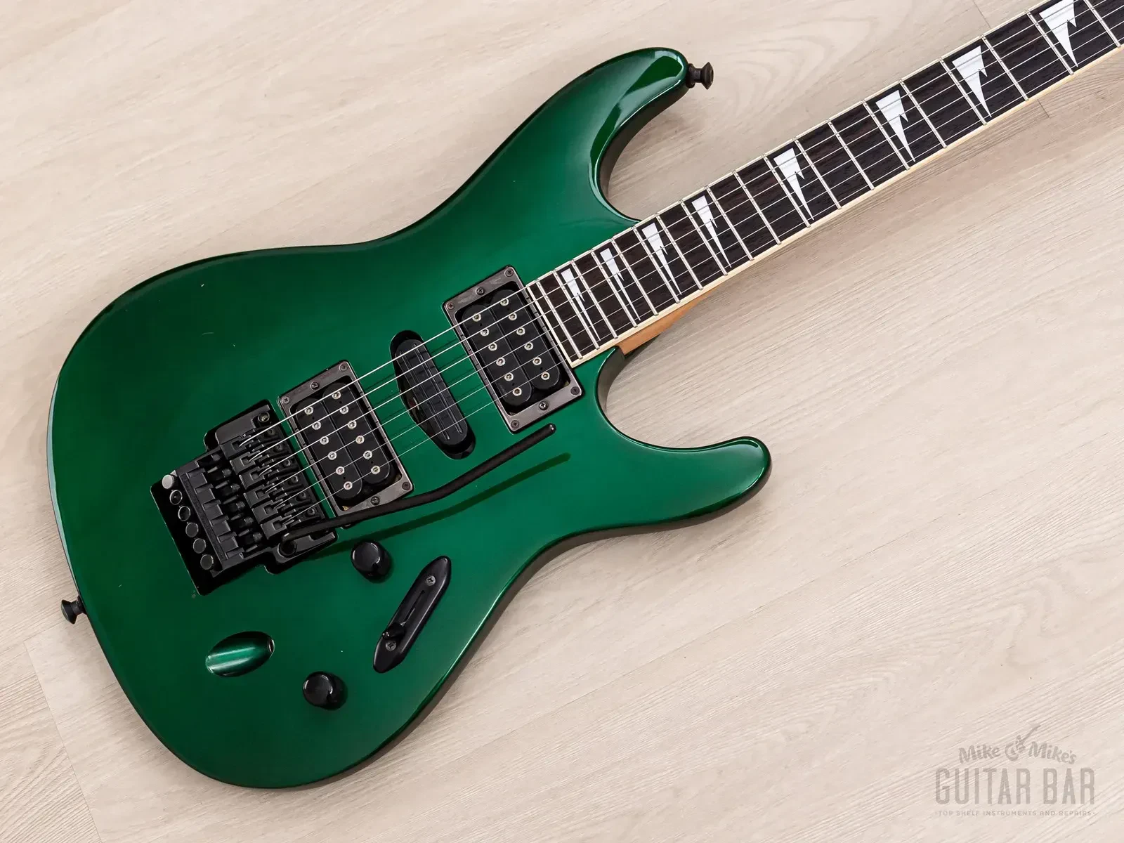 1993 Ibanez FGM300 Frank Gambale Signature Green Metallic Near-Mint
