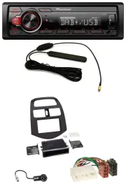 Автомагнитола для Chevrolet Spark (KLM, 2012–2013) Pioneer MP3 DAB 1-DIN AUX USB