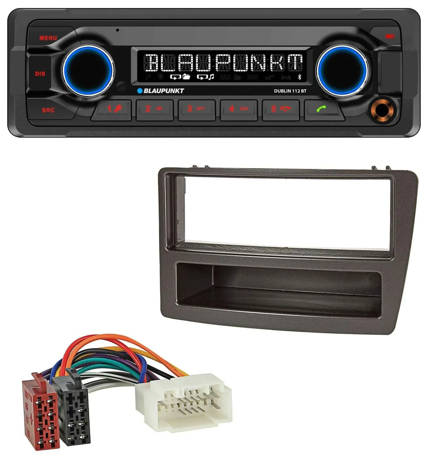 Blaupunkt MP3 Bluetooth USB AUX Autoradio für Honda Civic 04-06 autom. Klima sch