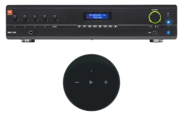 JBL VMA1240 Commercial 70v Bluetooth Mixer/Amplifier+Wifi Streaming Receiver