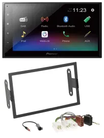 Pioneer USB Bluetooth DAB 2DIN MP3 Autoradio für Nissan 200 SX 1994-1998 240 SX