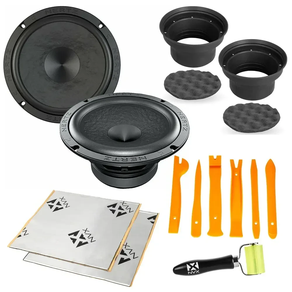 Hertz SV 200L 500W RMS 8" Component Woofers with Accessories
