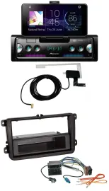 Автомагнитола Pioneer DAB, Bluetooth, MP3, USB для VW Amarok/Beetle/EOS (с 2006)