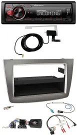 Pioneer MP3 Lenkrad CD DAB USB Autoradio für Alfa Mito 955 2008-2014 silber