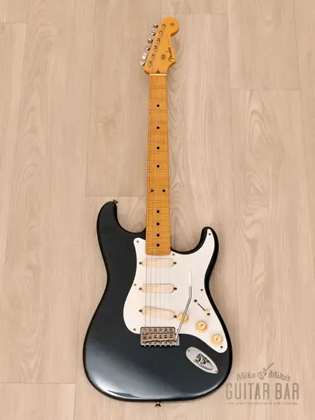 Электрогитара Fender Stratocaster 1954 Vintage Reissue ST54-LS SSS Gunmetal Blue w/gigbag Japan 2008