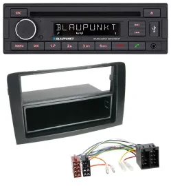 Blaupunkt USB DAB CD Bluetooth MP3 Autoradio für Fiat Idea (350 03-11) schwarz