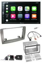 Pioneer DVD 2DIN Lenkrad DAB Bluetooth USB Autoradio für Lancia Musa 2004-2012