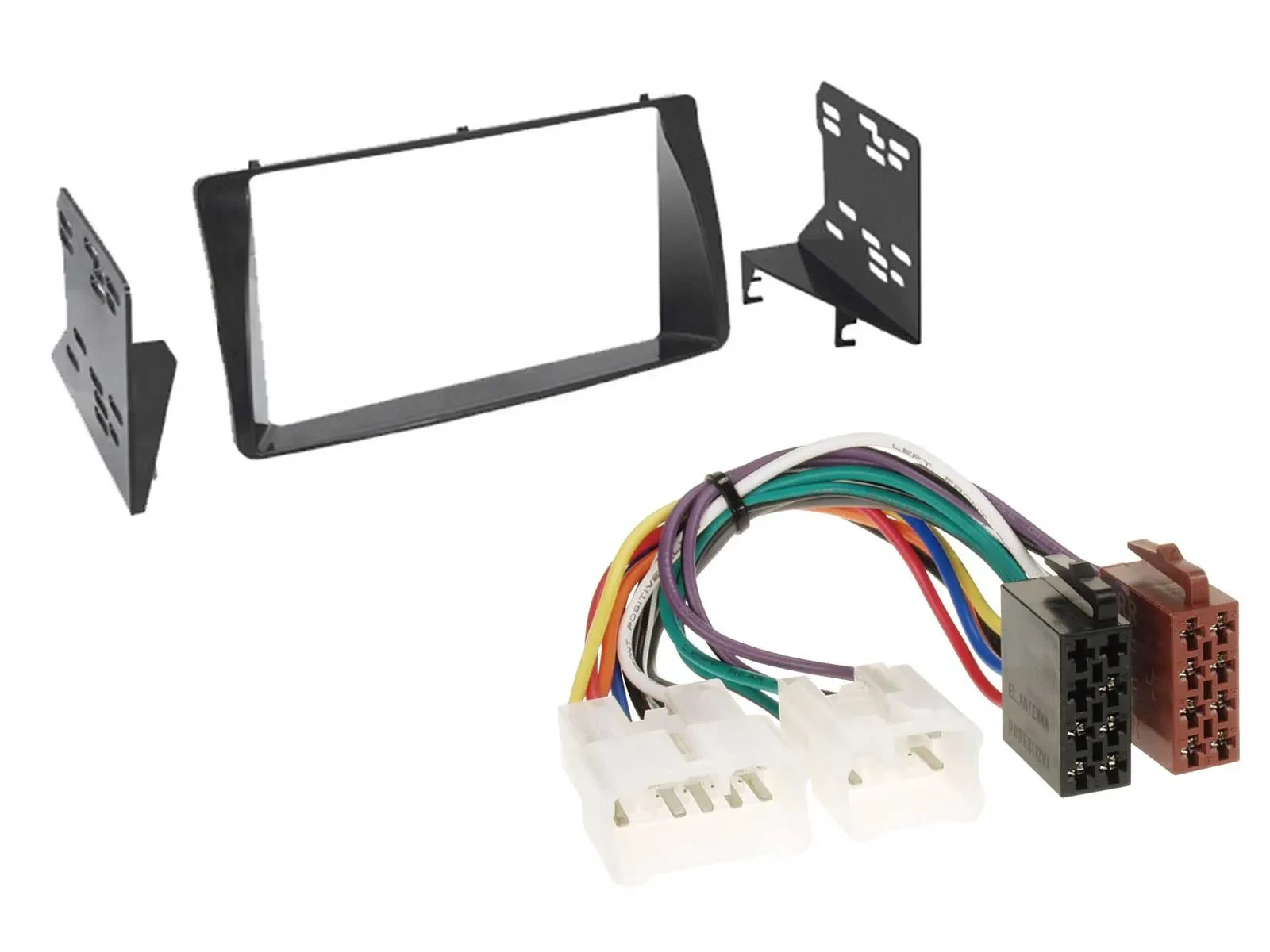 Radioeinbauset Doppel DIN Autoradio für Toyota Corolla E12U/E12J 2001-2007