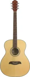 Oscar Schmidt Model OAN-A Natural Auditorium Size Acoustic Guitar - NEW