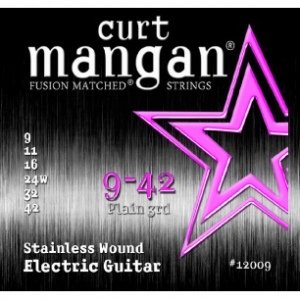 Струны для электрогитары Curt Mangan Electric Stainless Steel 09-42