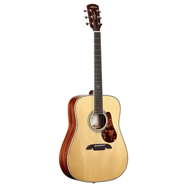 Акустическая гитара Alvarez MD60 Herringbone Masterworks Series Dreadnought Natural