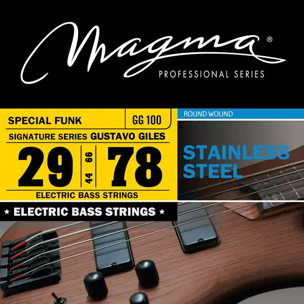 Струны для бас-гитары 29-78 Magma Strings GG100 Gustavo Giles